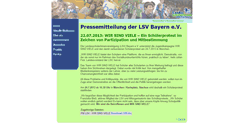 Desktop Screenshot of lsv-bay.de